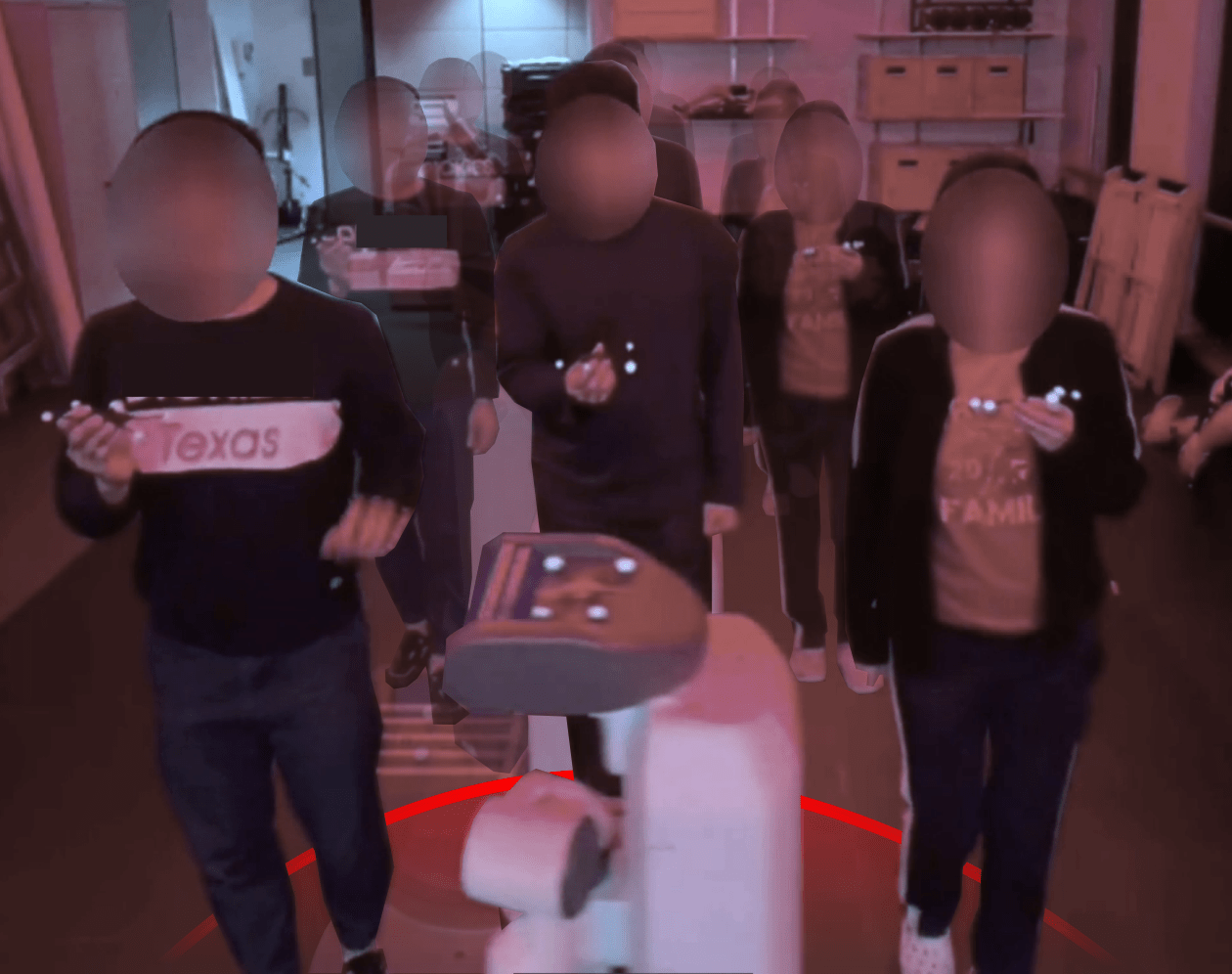 CBF with prediction in real-world experiment