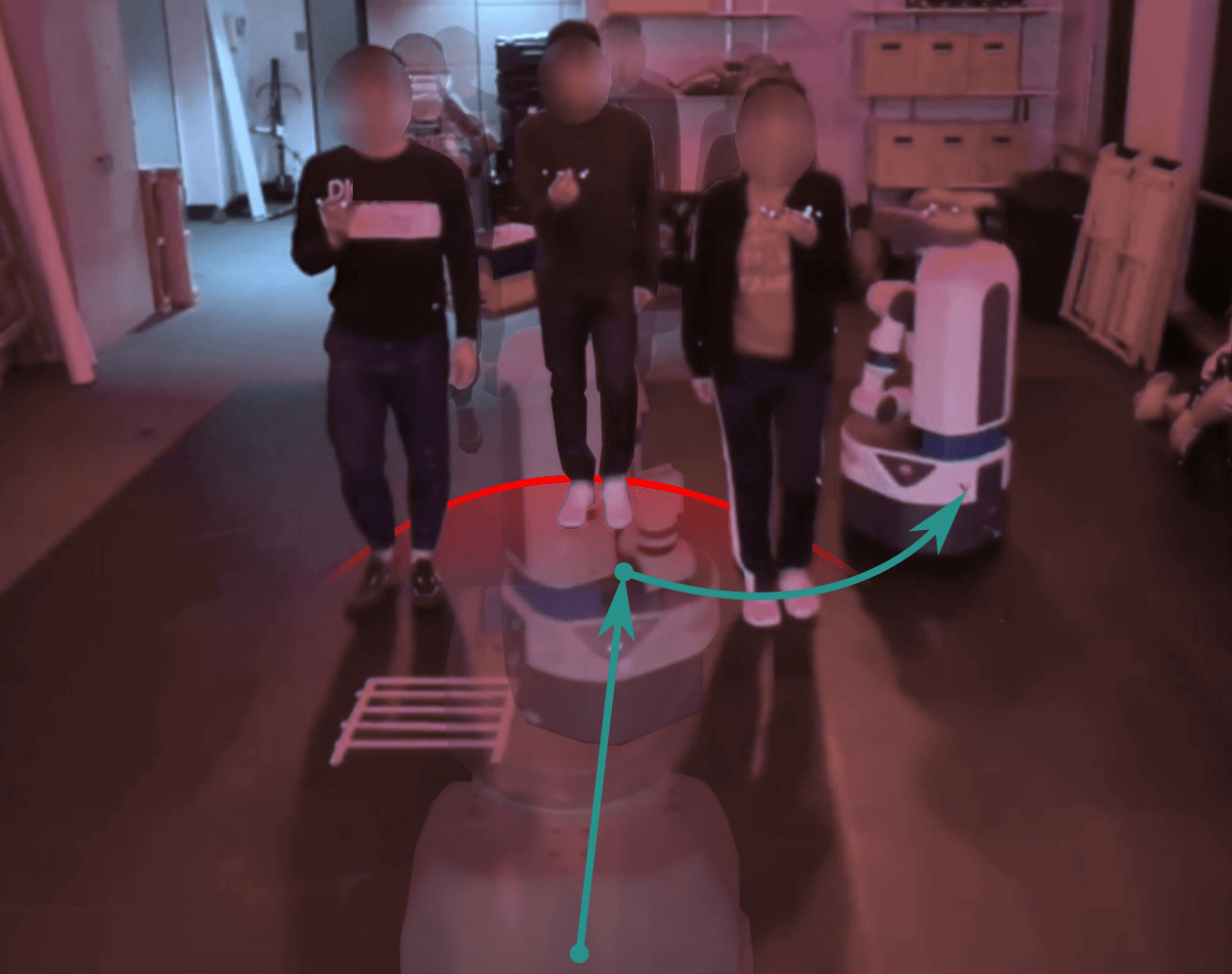 MCBF without prediction in real-world experiment
