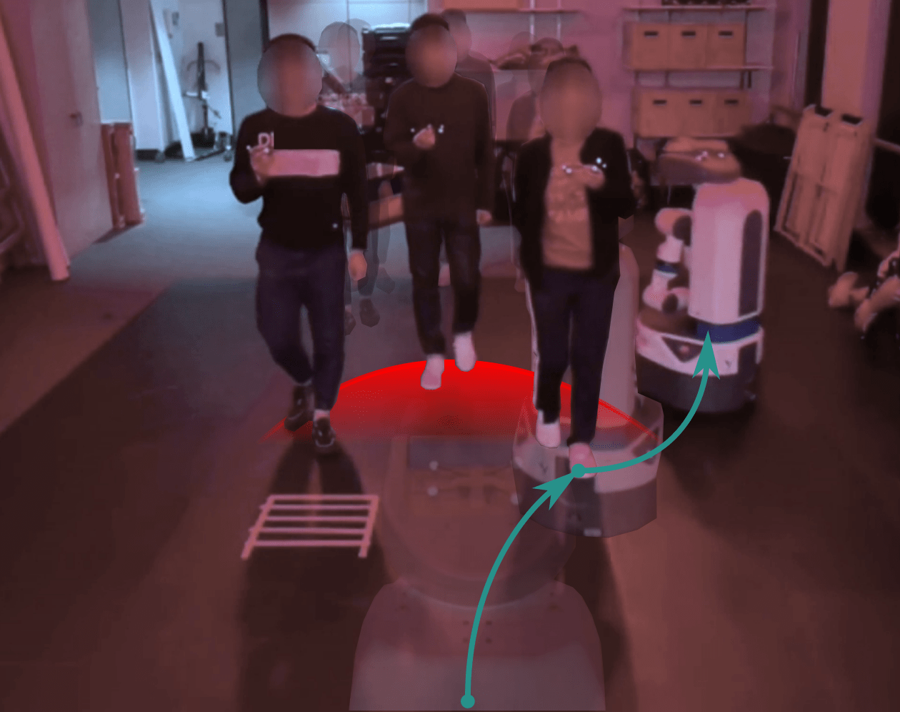 MCBF with prediction in real-world experiment