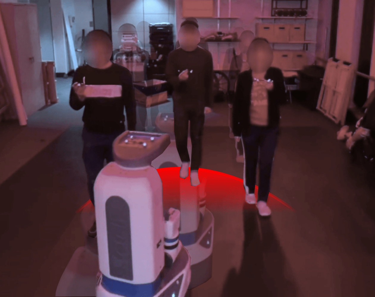 MPC with prediction in real-world experiment